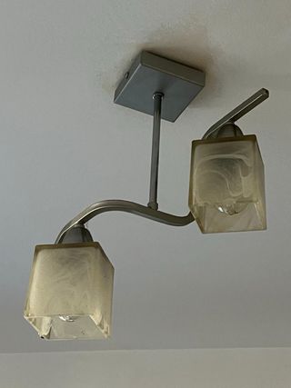 Lámpara de techo moderna 2 luces