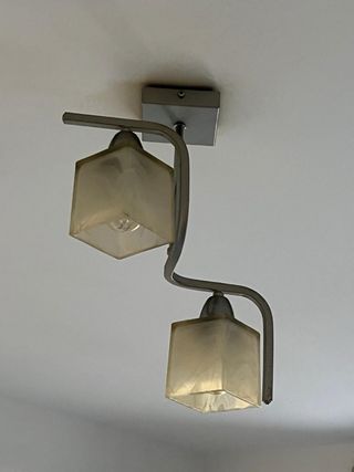 Lámpara de techo moderna 2 luces