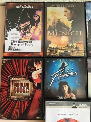 Lote 10 Películas DVD: Babel, Moulin Rouge...