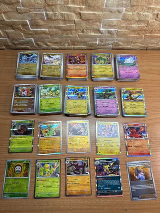 Lotto 500 carte Pokémon miste