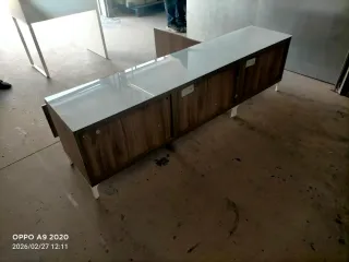 Mueble TV madera y cristal 660552139