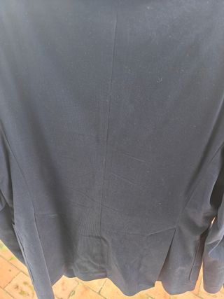 Americana Cruzada Azul Marino Slim Fit