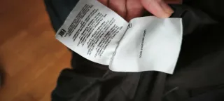 Chaqueta Moncler Negra Talla S/XS Chico