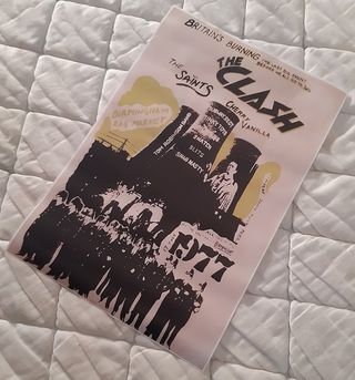 Póster "The Clash - Britain's Burning" (1977)