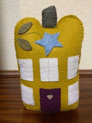 Aguanta puertas de fieltro casa