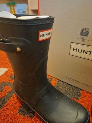 Botas de agua Hunter negras