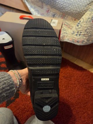 Botas de agua Hunter negras