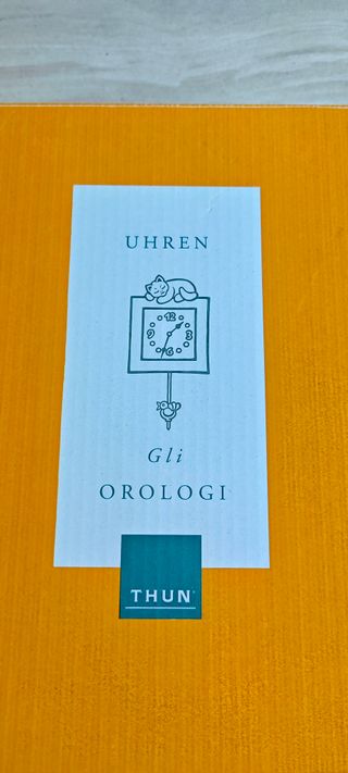 Orologio THUN Gallo Ceramica Pendule Coq