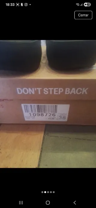 Sandalias doradas y turquesa talla 38