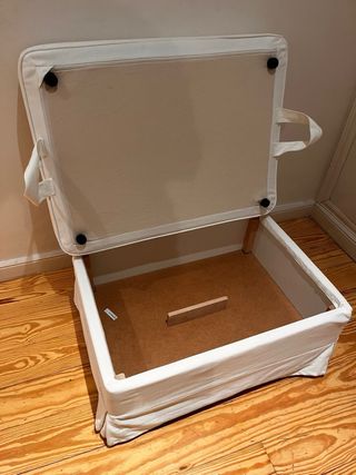 Poggiapiedi bianco Ikea