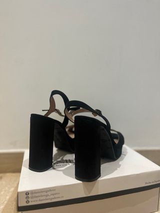 Zapatos tacón plataforma Daniel Vega T41