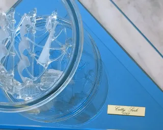 Maqueta Barco Cristal Cutty Sark 1896