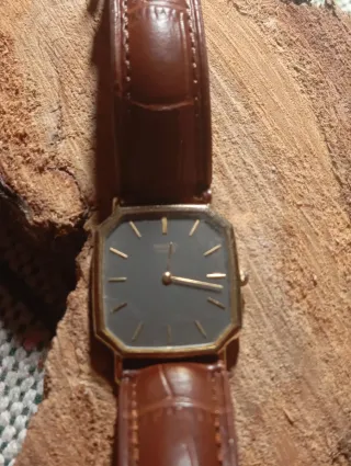 Orologio Seiko Quarzo Oro Grigio