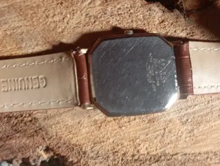 Orologio Seiko Quarzo Oro Grigio