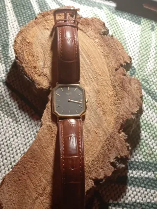 Orologio Seiko Quarzo Oro Grigio