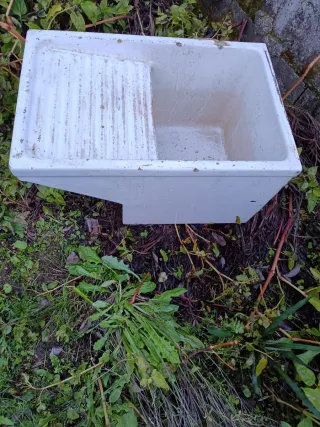 Pila de lavar vintage