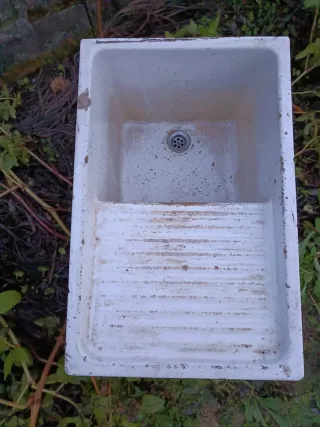 Pila de lavar vintage