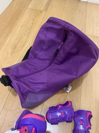 Patines Odexo Niña/Niño Talla 32-34 + Protecciones