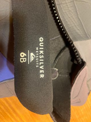 Traje de neopreno Quiksilver. Niño 6-7 años