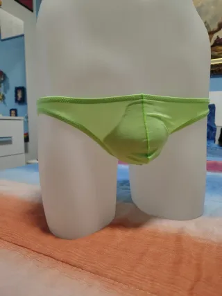 Slip Fankazi Uomo Verde,indicata M ma vestono S