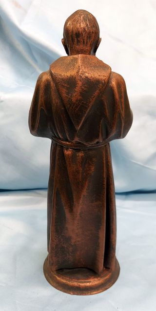 Statua San Pio da Pietrelcina - Effetto Rame Antic