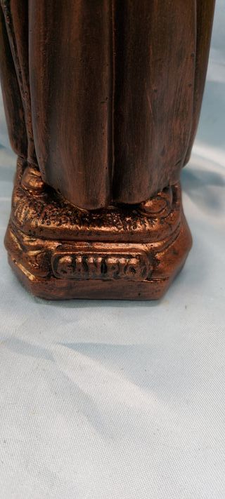 Statua San Pio da Pietrelcina - Effetto Rame Antic