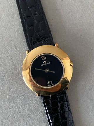 Orologio Lorenz Oro Nero Donna