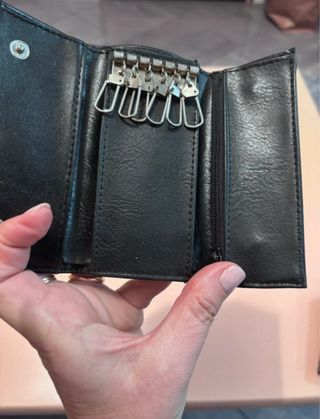 Portachiavi donna nero