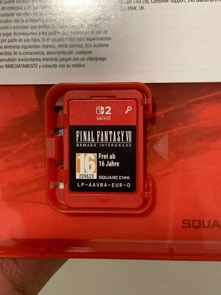 Final Fantasy VII Remake Intergrade Switch