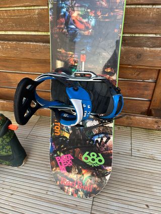 Snowboard Burton Joystick 157 + Fijaciones + Botas