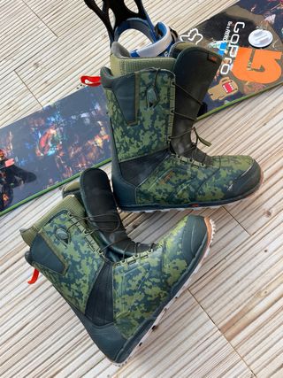 Snowboard Burton Joystick 157 + Fijaciones + Botas