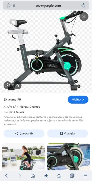 Bicicleta Indoor Cecotec