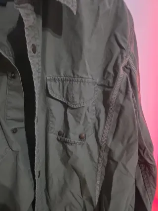 Camisa Blend Verde Militar Talla XL