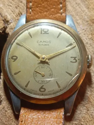 Orologio Camos 15 Rubis Swiss Made
