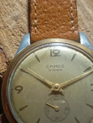 Orologio Camos 15 Rubis Swiss Made
