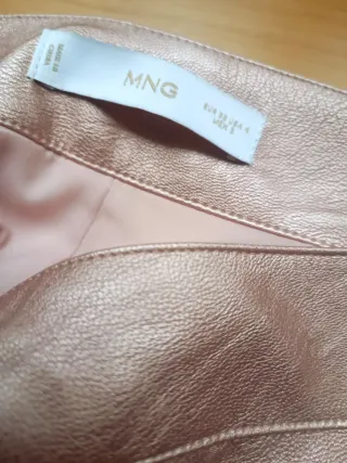 Minifalda rosa Mango