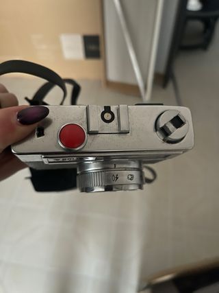 Cámara de fotos vintage werlisa color