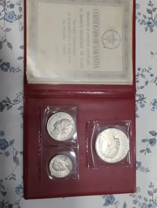 Set Monedas Banco Nacional Cuba Centenario Martí
