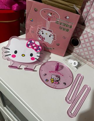 Supporto Cellulare Hello Kitty Nuovo Originale