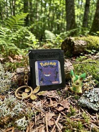 Portachiavi Game Boy Gengar Retro
