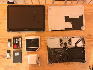 MacBook Pro Apple (smontato)