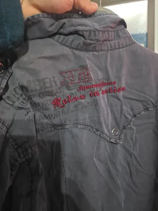 Camisa Hombre XL Gris