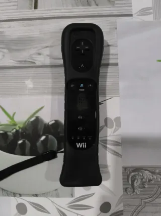 Mando Wii Negro Motion Plus