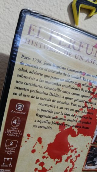 DVD El Perfume: Historia de un Asesino