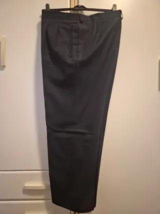 Traje de hombre azul marino talla grande