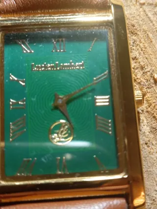 Tank Orologio Lucien Rochat Rettangolare Verde