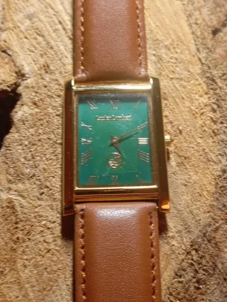 Tank Orologio Lucien Rochat Rettangolare Verde