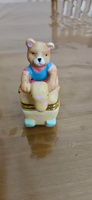 Mini Cofanetto Orsetto su Cavallino