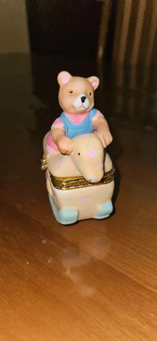 Mini Cofanetto Orsetto su Cavallino