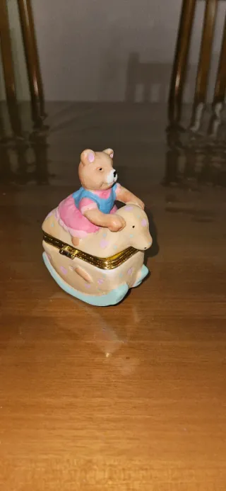 Mini Cofanetto Orsetto su Cavallino